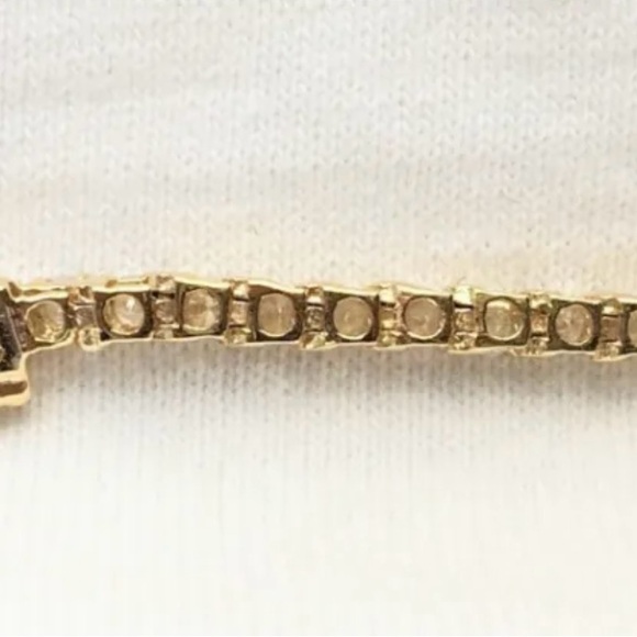 14K Diamond Tennis Bracelet - Picture 8 of 13